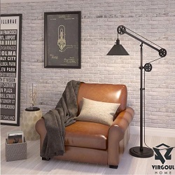 آباژور فلزی - کد F9105